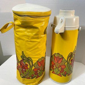 1970’s Vintage Airpot Hot Cold 2 Quart Carafe